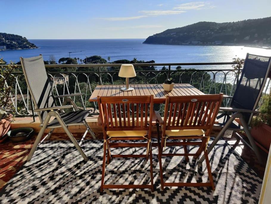 Vintage Flat On Villefranche Bay - Free Car Park Εξωτερικό φωτογραφία