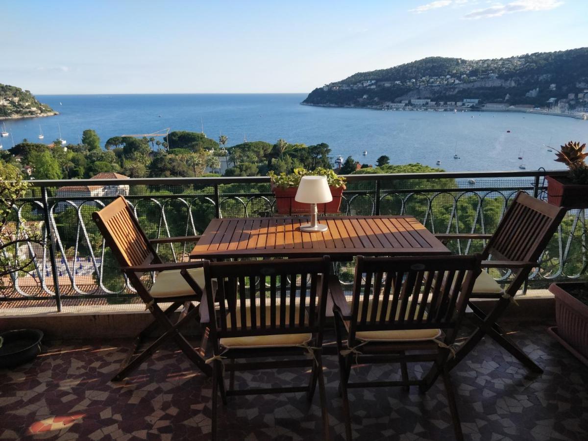 Vintage Flat On Villefranche Bay - Free Car Park Εξωτερικό φωτογραφία